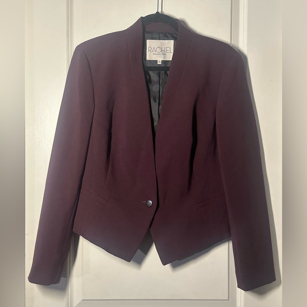 Maroon/Plum Rachel Roy women’s blazer - 14